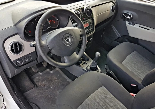 Dacia Dokker cena 29900 przebieg: 222000, rok produkcji 2016 z Białystok małe 379